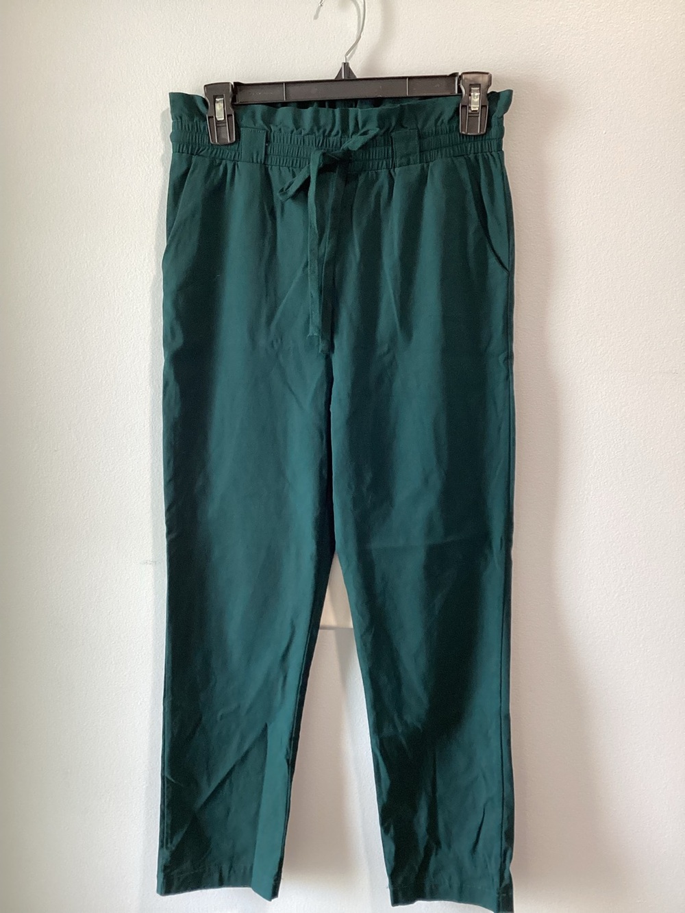 Women’s Forest Green Drawstring Casual Pants